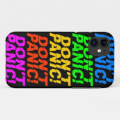 DON NIET PANIC! iPhone Case-Mate Case (Achterkant (horizontaal))