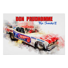 Don Prudhomme The Snake 2 Perfect Poster