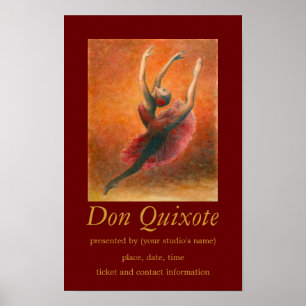 Don Quichot Ballet Art Poster