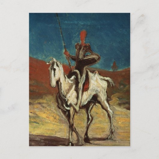 Don Quichot, c.1865-1870 Briefkaart (Voorkant)