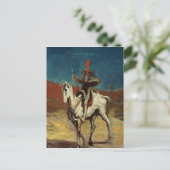 Don Quichot, c.1865-1870 Briefkaart (Staand voorkant)