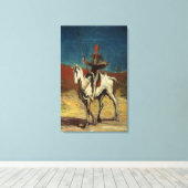 Don Quichot, c.1865-1870 Canvas Afdruk (Insitu (Houten vloer))