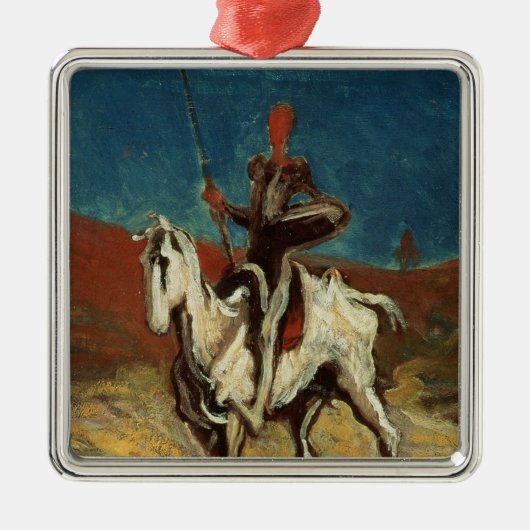 Don Quichot, c.1865-1870 Metalen Ornament (Voorkant)