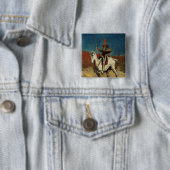 Don Quichot, c.1865-1870 Vierkante Button 5,1 Cm (In situ)