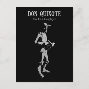 Don Quichot - Eerste Cosplayer Briefkaart