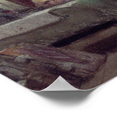 Don Quichot in zijn studie Poster (Hoek)