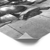 Don Quichot in zijn studie Poster (Hoek)