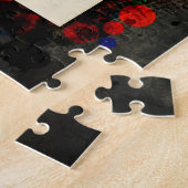 Don Quichot Inspirerend citaat "waanzin" Legpuzzel (Zijkant)