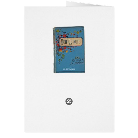  Don Quichot Kaart voor hem (Achterkant)