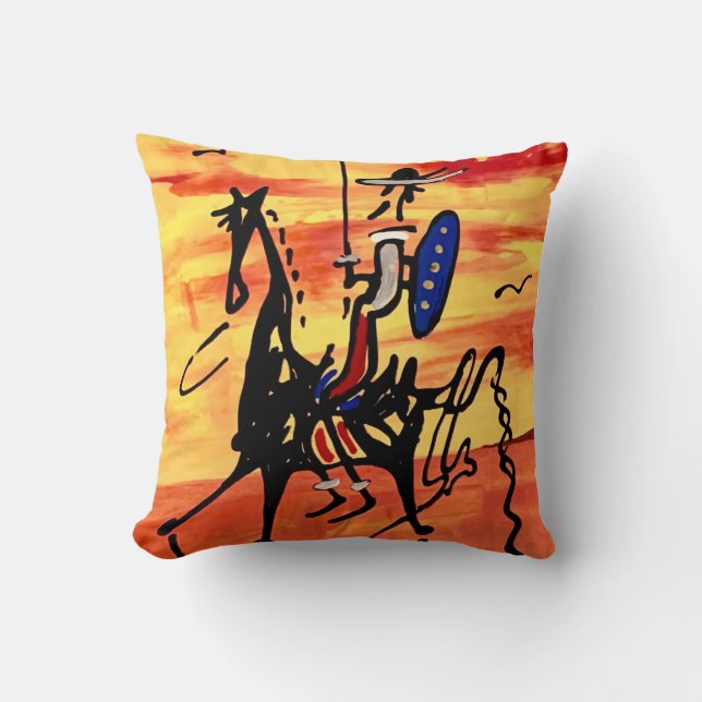 Don Quichot Kussen (Voorkant)