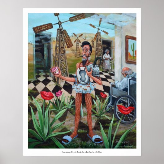 Don Quichot Poster (Voorkant)