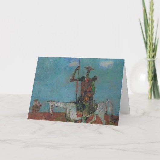 Don Quichot slow Sancho Stanislav Stanek Kaart (Voorkant)