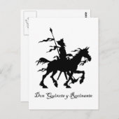 Don Quichote doet opnieuw Briefkaart (Voorkant / Achterkant)