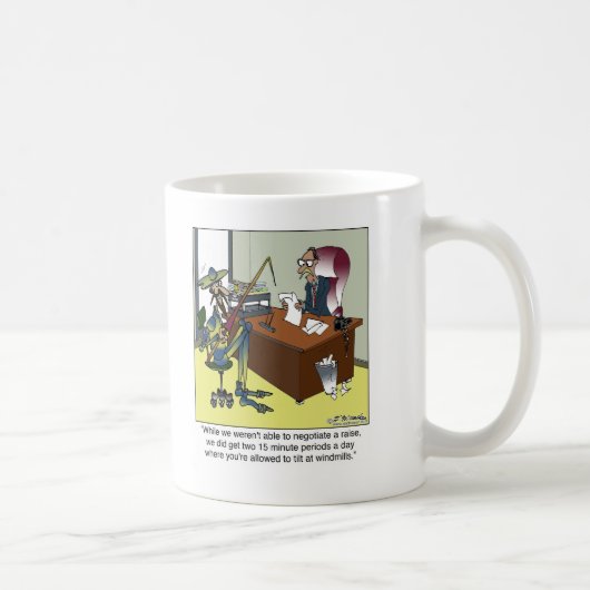 Don Quichote vandaag Koffiemok (Rechts)