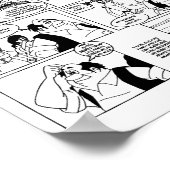 DON QUIJOTE DE LA MANCHA - CÓMIC-Página 01 Poster (Hoek)