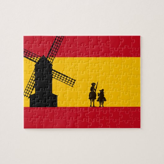 Don Quijote/Don Quixote Legpuzzel (Horizontaal)