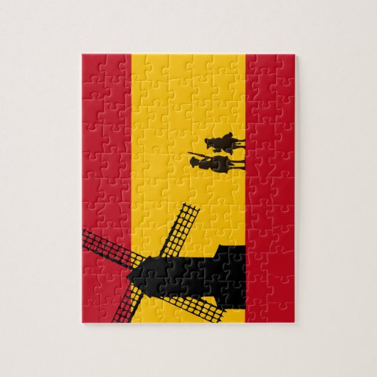 Don Quijote/Don Quixote Legpuzzel (Verticaal)