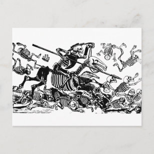 Don Quijote door José Guadalupe Posada Briefkaart