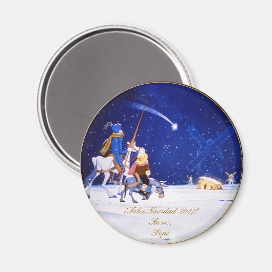 DON QUIJOTE - Magneet (Voorkant / Achterkant)