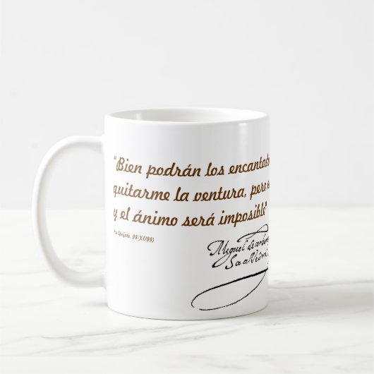 DON QUIJOTE - Mok - Taza - Cervantes (Links)