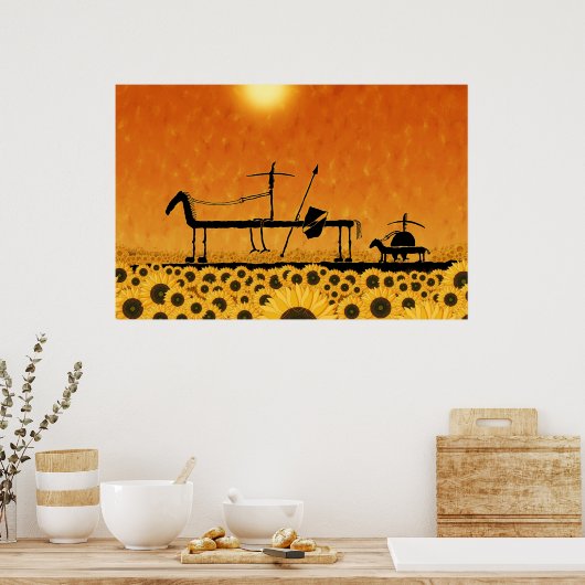 Don Quijote Poster (Keuken)
