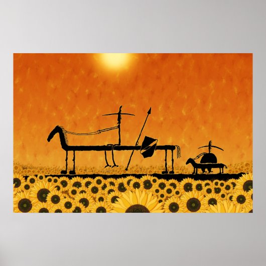 Don Quijote Poster (Voorkant)