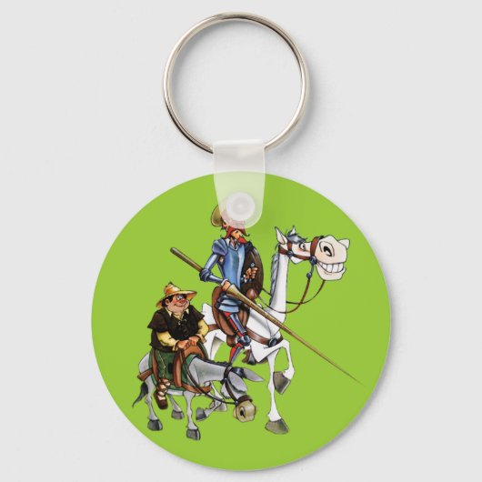 DON QUIJOTE, SANCHO...- Llavero-Cervantes Sleutelhanger (Voorkant)