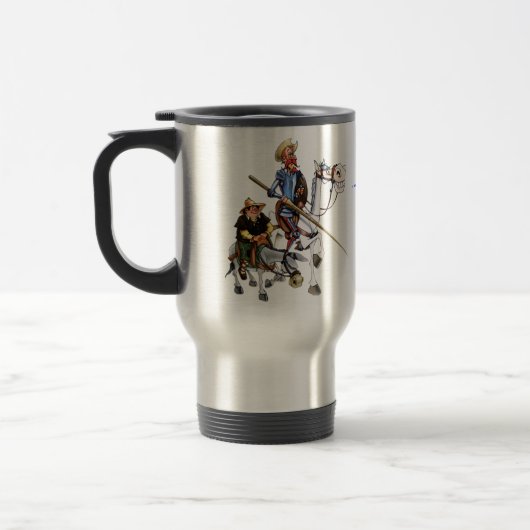 DON QUIJOTE, SANCHO, Taza - Mok Cervantes (Links)