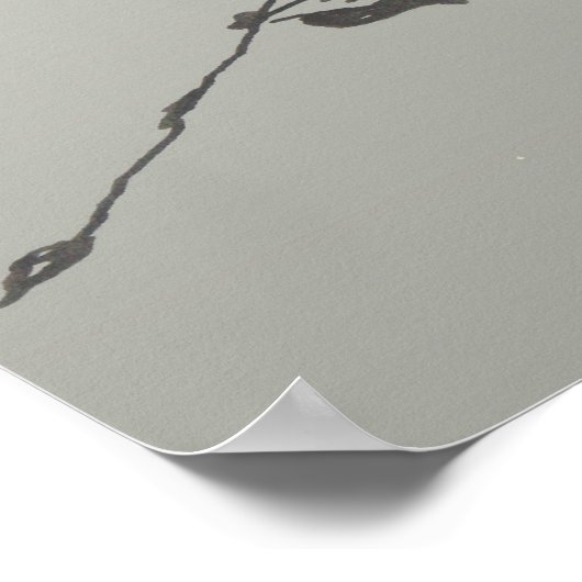 Don quijote y Sanchopanza (digitale kleur) Poster (Hoek)