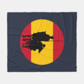 Don Quixote 2 Fleece Deken (Voorkant (Horizontaal))