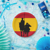 Don Quixote 2 Papieren Bordje (Feest)