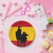 Don Quixote 2 Papieren Bordje (Feest)