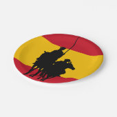 Don Quixote 2 Papieren Bordje (Gekanteld)