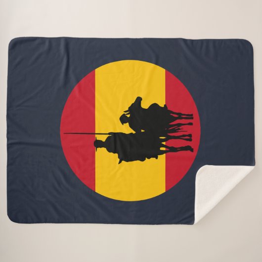 Don Quixote 2 Sherpa Deken (Voorkant (horizontaal))