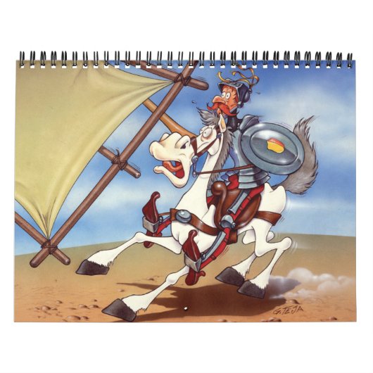 DON QUIXOTE - Achtergronden voor animatie Kalender (Hoes)