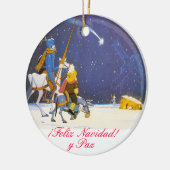 DON QUIXOTE - Adorno de Navidad Keramisch Ornament (Links)