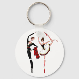 DON QUIXOTE BALLET DANCERS. BALLET-SLEUTELHANGER SLEUTELHANGER