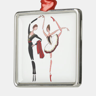 DON QUIXOTE BALLET DANCERS KITRI BALLERINA ORNAMEN METALEN ORNAMENT
