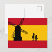 Don Quixote Briefkaart (Voorkant / Achterkant)