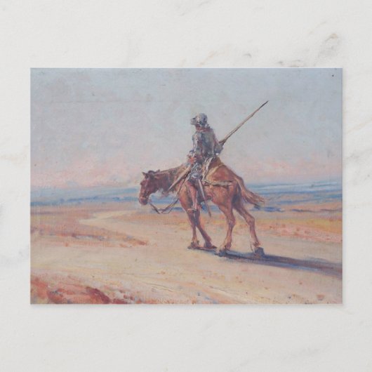 Don Quixote Briefkaart (Voorkant)