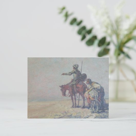 Don Quixote Briefkaart (Staand voorkant)