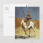 Don Quixote Briefkaart (Voorkant / Achterkant)