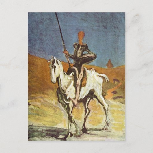 Don Quixote Briefkaart (Voorkant)