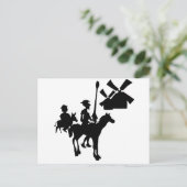 Don Quixote Briefkaart (Staand voorkant)