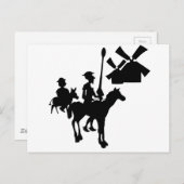 Don Quixote Briefkaart (Voorkant / Achterkant)