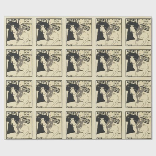 Don Quixote Cadeaupapier (Vlak)