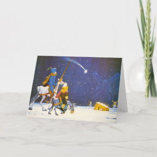 DON QUIXOTE -Christmas Kaart- Felicitación Navidad Feestdagen Kaart