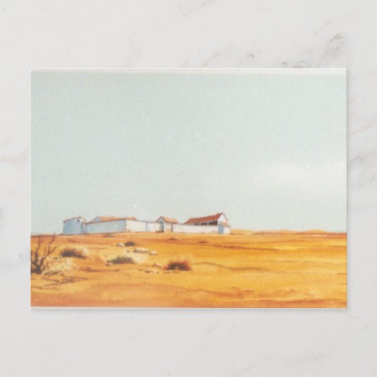 DON QUIXOTE - de animatieachtergrond van de Cartoo Briefkaart (Voorkant)