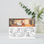 DON QUIXOTE - de animatieachtergrond van de Cartoo Briefkaart (Staand voorkant)