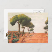 DON QUIXOTE - de animatieachtergrond van de Cartoo Briefkaart (Voorkant / Achterkant)